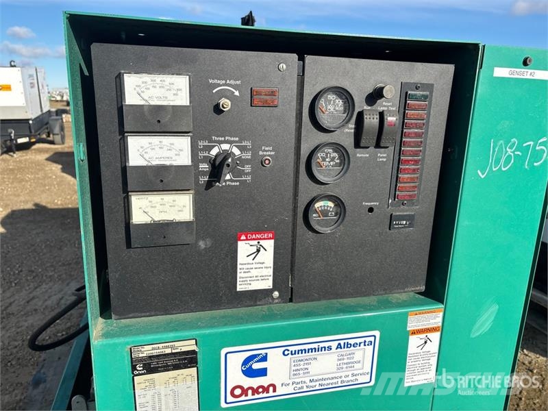 Cummins DGCB-4488393 60 kW Skid-Mounted Generator Set Diiselgeneraatorid