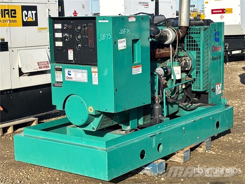 Cummins DGCB-4488393 60 kW Skid-Mounted Generator Set Diiselgeneraatorid