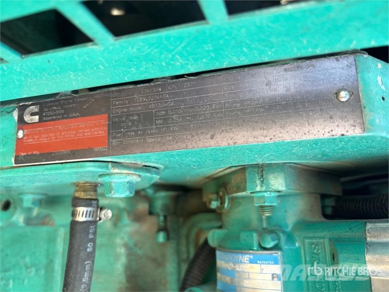 Cummins DGCB-4488393 60 kW Skid-Mounted Generator Set Diiselgeneraatorid