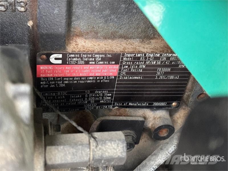Cummins DGGD - 5696225 35 kW Skid-Mounted Generator Set مولدات ديزل