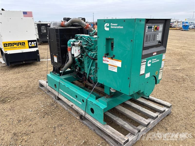 Cummins DSFAD-7573627 60 kW Skid-Mounted Generator Set Diesel Generatoren