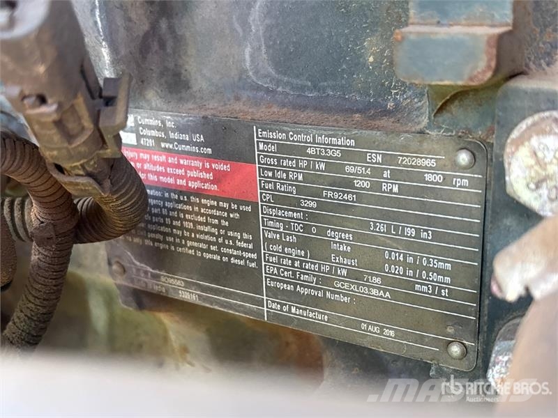 Cummins GD03C 40 kW Generator Set Generadores diesel