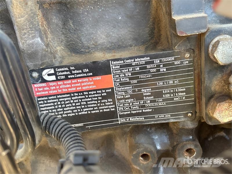 Cummins GD03C 40 kW Generator Set (Inoperable) Generadores diesel