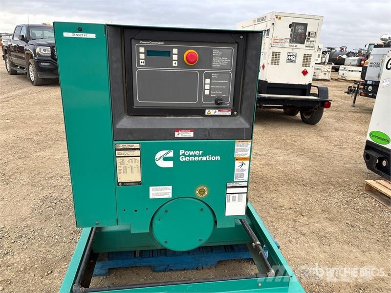 Cummins GGHE-7062328 60 kW Skid-Mounted Generator Set Dīzeļģeneratori
