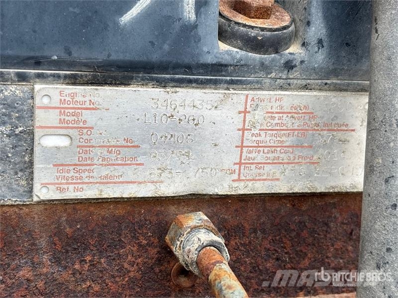 Cummins L10-260 Engine Dzinēji