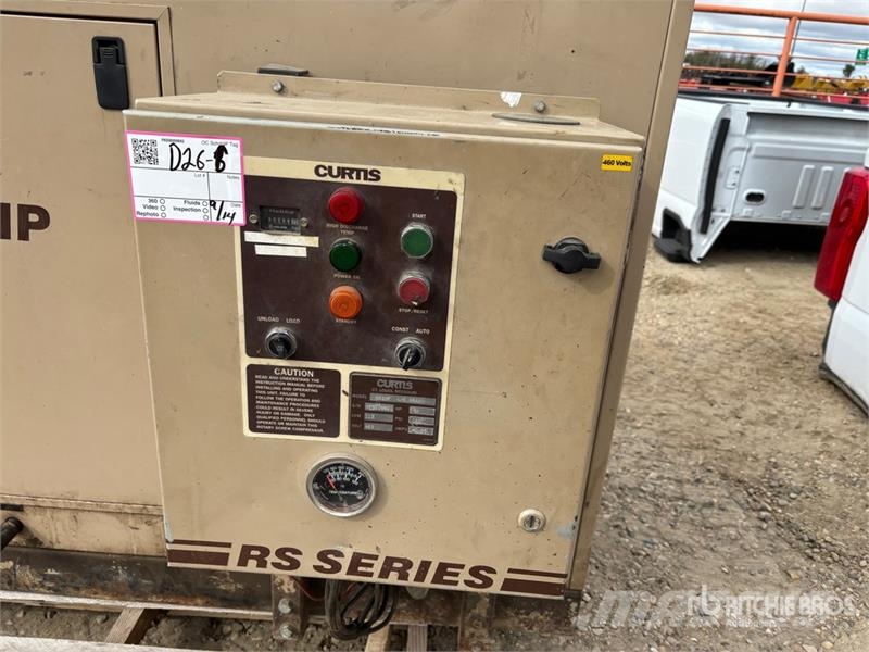 Curtis RS30F 113 cfm Electric Air Compressor Compressors