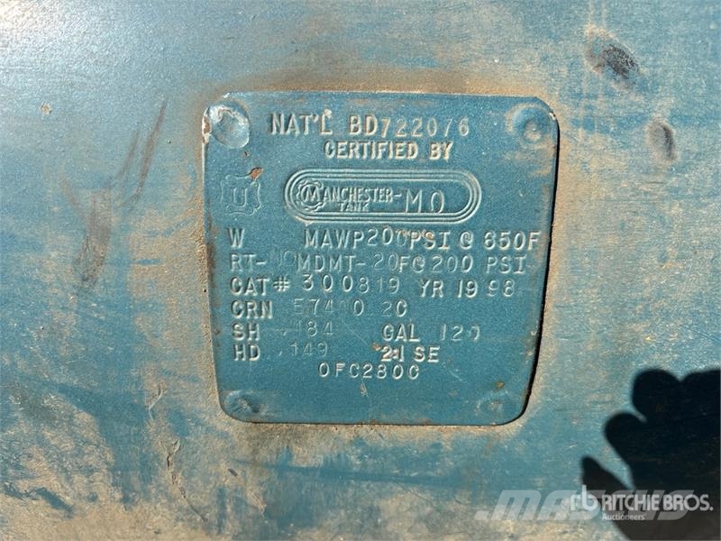Curtis Skid-Mounted Electric 120 gal Air Compressor Kompressoren