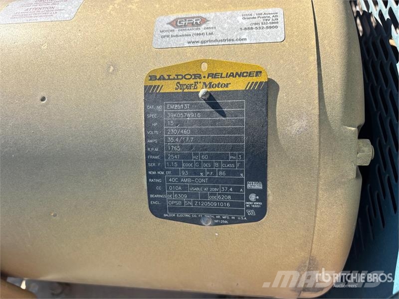 Curtis Skid-Mounted Electric 120 gal Air Compressor Kompressoren