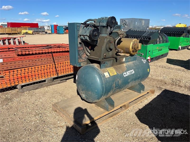 Curtis Skid-Mounted Electric 120 gal Air Compressor Kompressoren