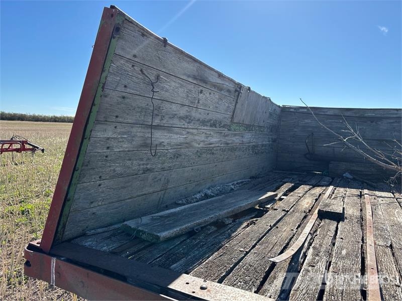 Custom Built 12 ft S/A Grain Trailer Grūdų vežimėliai