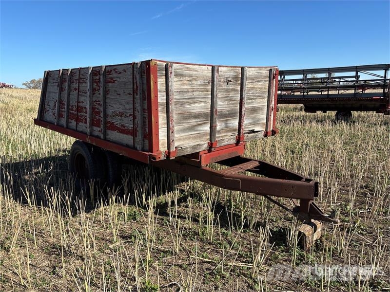 Custom Built 12 ft S/A Grain Trailer Grūdų vežimėliai