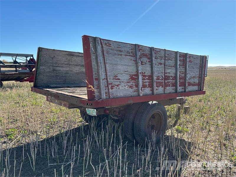Custom Built 12 ft S/A Grain Trailer Grūdų vežimėliai