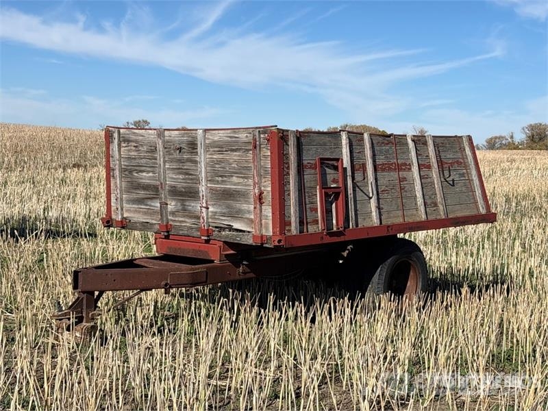 Custom Built 12 ft S/A Grain Trailer Grūdų vežimėliai