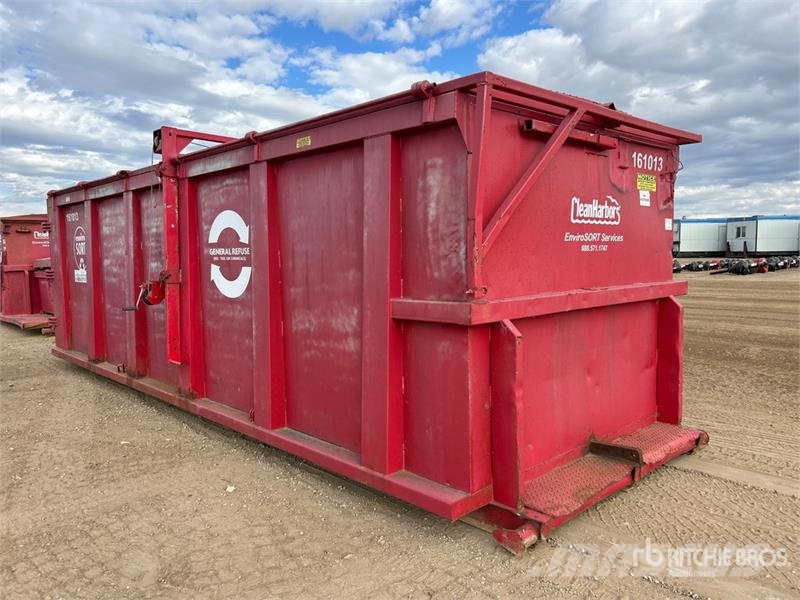 Custom Built 28 m3 8 ft x 22 ft Skid Mounted Waste Sonstige Baumaschinen