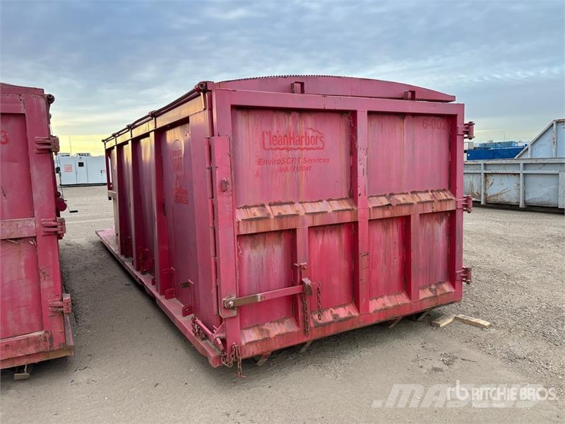 Custom Built 28 m3 8 ft x 18 ft Skid Mounted Waste Outros Florestal