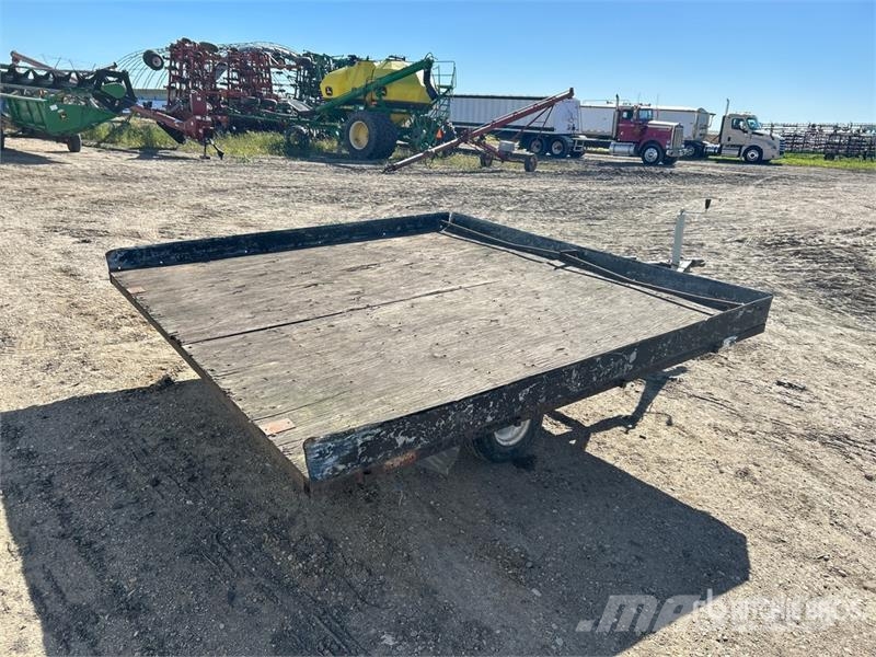 Custom Built 8 ft S/A Tilt Deck Trailer Низкорамные прицепы