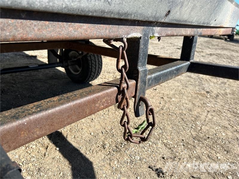 Custom Built 8 ft S/A Tilt Deck Trailer Низкорамные прицепы