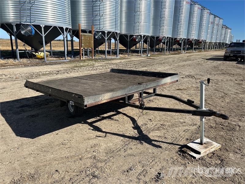 Custom Built 8 ft S/A Tilt Deck Trailer Низкорамные прицепы