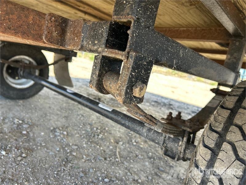 Custom Built 8 ft S/A Tilt Deck Trailer Низкорамные прицепы