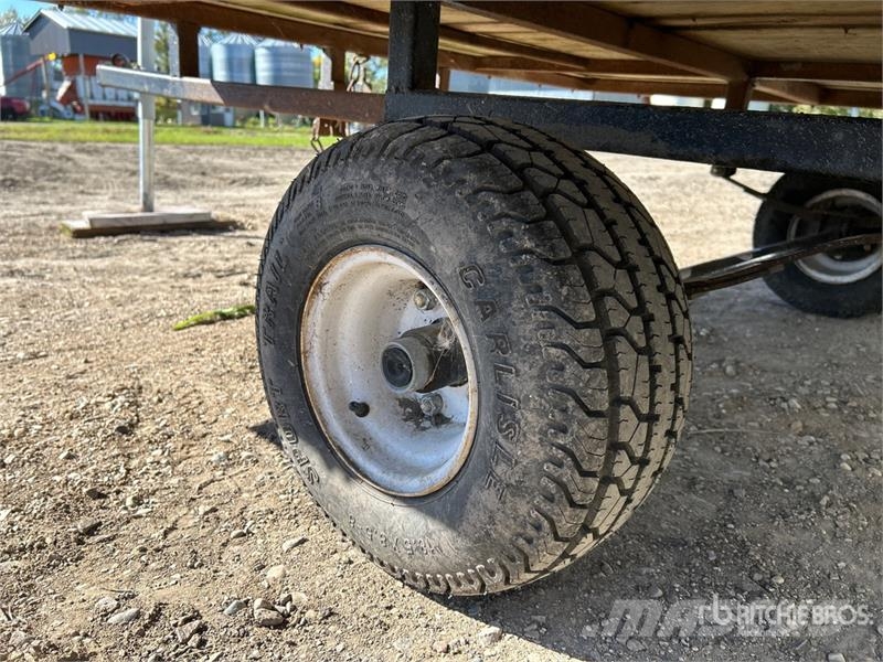 Custom Built 8 ft S/A Tilt Deck Trailer Низкорамные прицепы