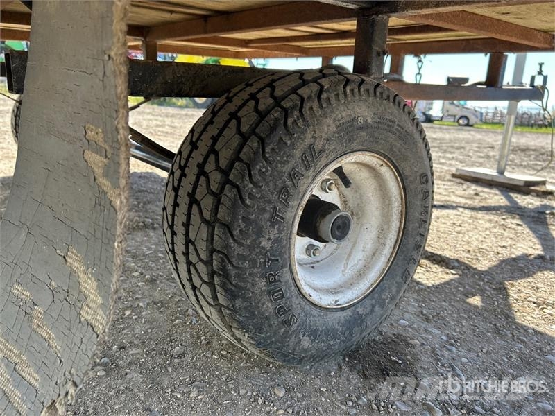Custom Built 8 ft S/A Tilt Deck Trailer Низкорамные прицепы