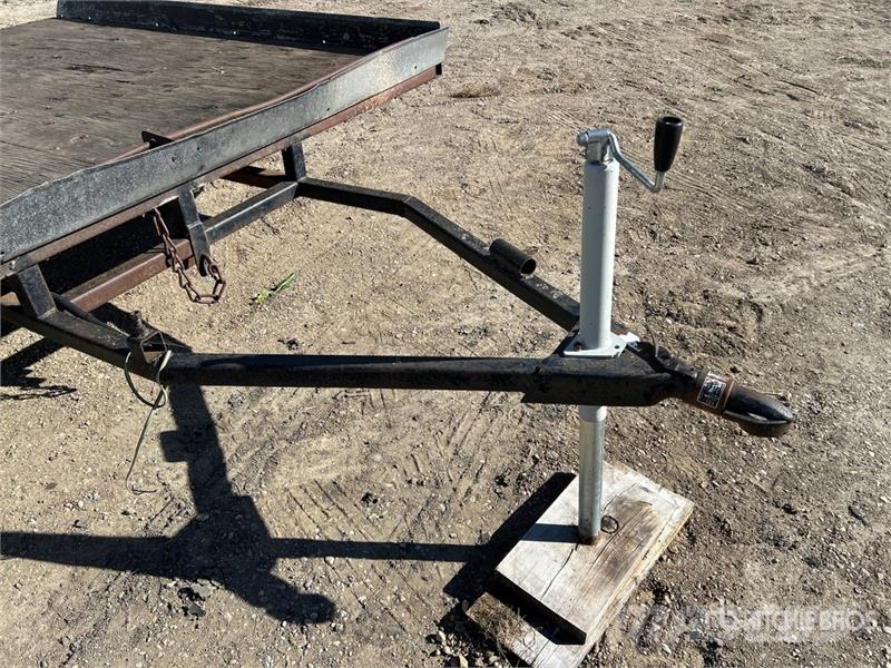 Custom Built 8 ft S/A Tilt Deck Trailer Низкорамные прицепы