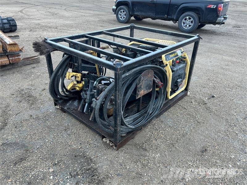 Custom Built Skid-Mounted Hydraulic Rail Tool Pack Sonstige Baumaschinen