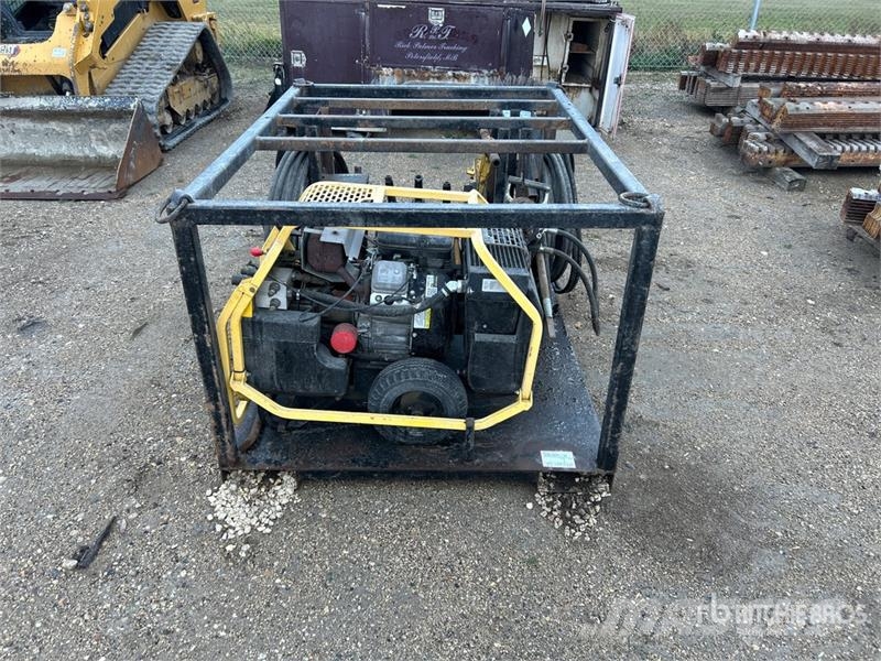 Custom Built Skid-Mounted Hydraulic Rail Tool Pack Sonstige Baumaschinen