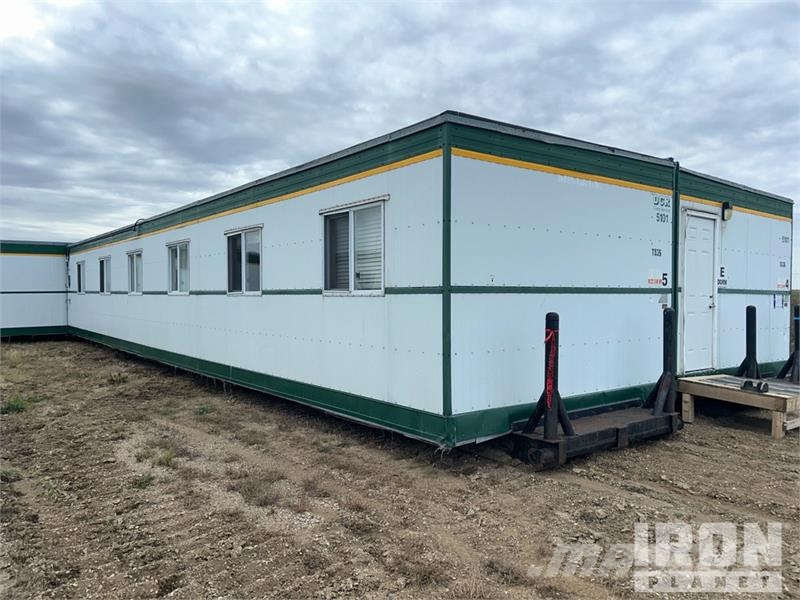  Custom Structures 60 ft x 12 ft Skid-Mounted Mobil Будівельні бараки