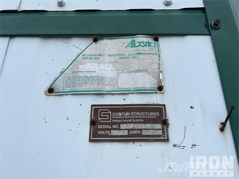 Custom Structures 60 ft x 12 ft Skid-Mounted Mobil Будівельні бараки