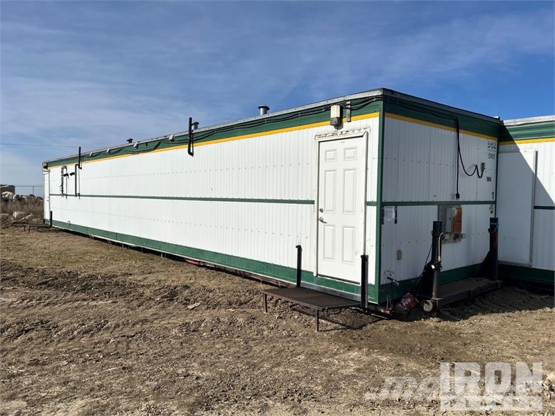  Custom Structures 60 ft x 12 ft Skid-Mounted Washc Entreprenør - Andet