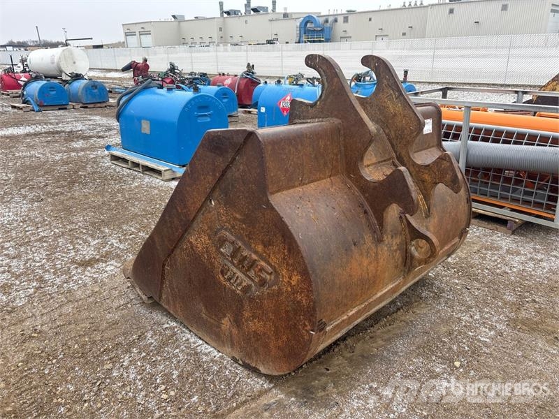 CWS 58 in Q/C Cleanup Excavator Bucket Kaušai
