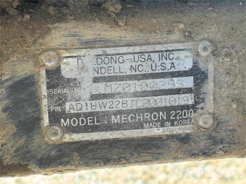  Daedong Mechron 2200 4x4 Utility Vehicle ماكينات منفعة عامة
