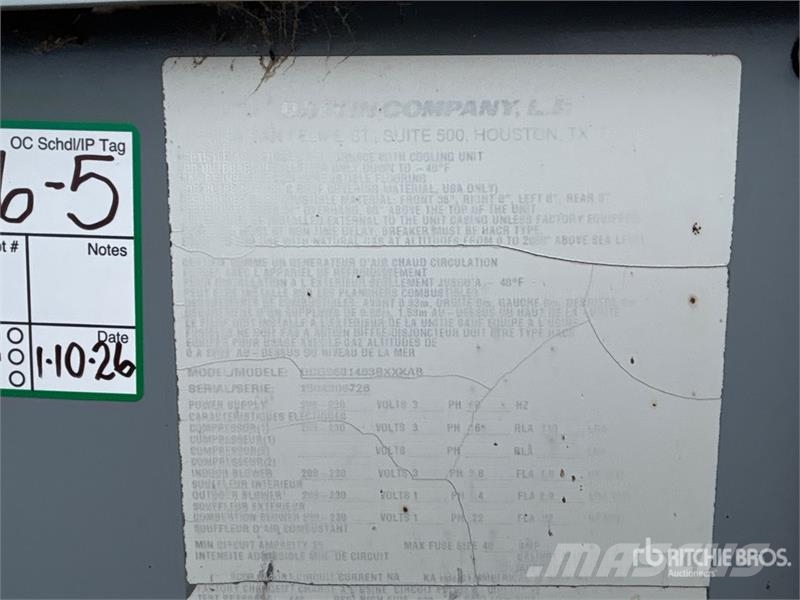 Daikin Company L.P DCG0601403BXXXAB Industrial War Andre komponenter