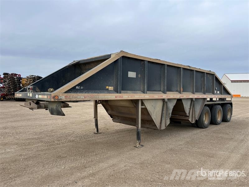  Decap 36 ft Tri/A Belly Dump Trailer 自卸拖车
