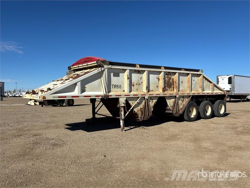 Decap 38 ft Tri/A Belly Dump Trailer Billenő pótkocsik