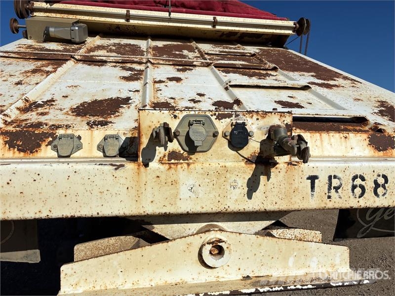 Decap 38 ft Tri/A Belly Dump Trailer Billenő pótkocsik
