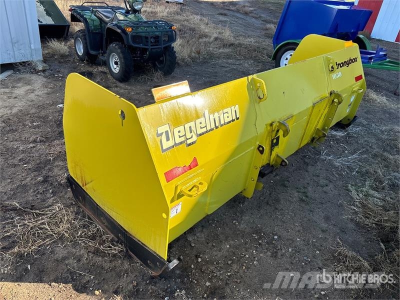 Degelman 1038 10 ft Snow Pusher Снігоочищувальні ножі та плуги
