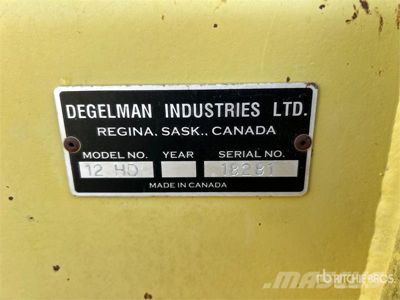 Degelman 12 HD 12 ft 4 way Tractor Dozer Outros acessórios para tratores