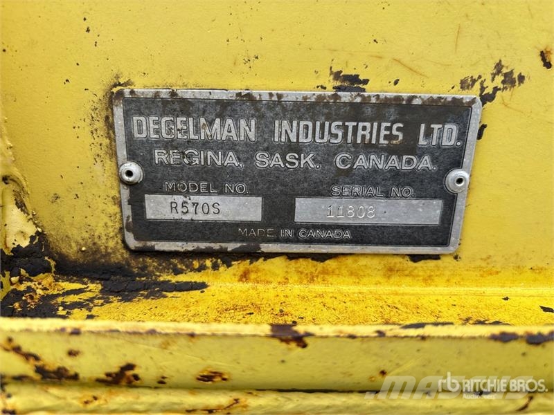 Degelman 54 in Paddle Rock Picker Stone Pickers