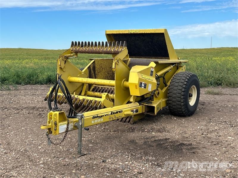 Degelman 6000 67 in Paddle Rock Picker Stone Pickers