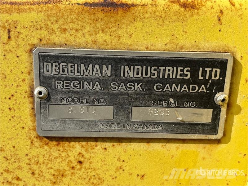Degelman 8STD 8 ft Snow Pusher حراثات ونصول الجليد