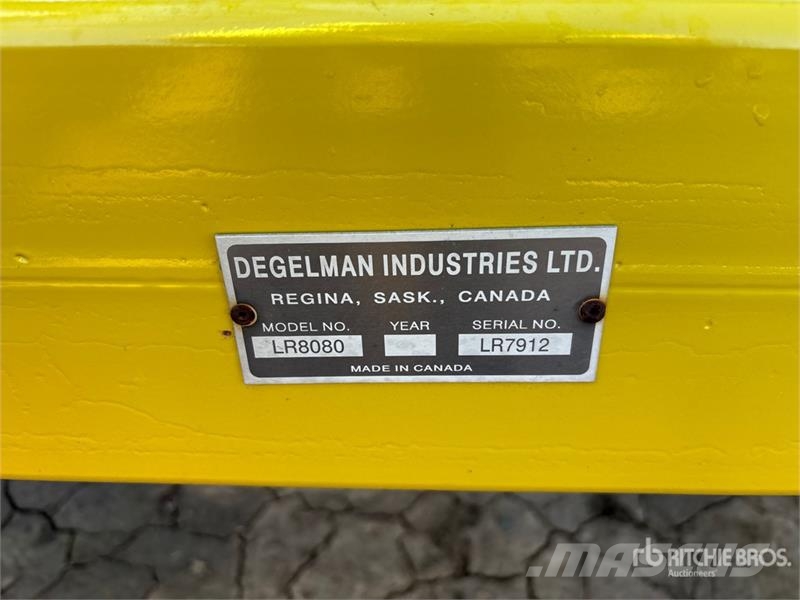 Degelman LR8080 Rodillos