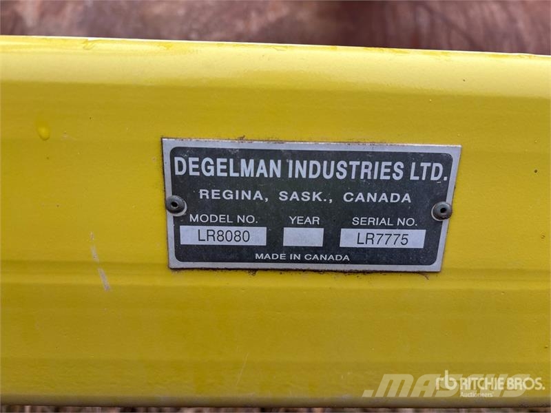 Degelman LR8080 Rodillos
