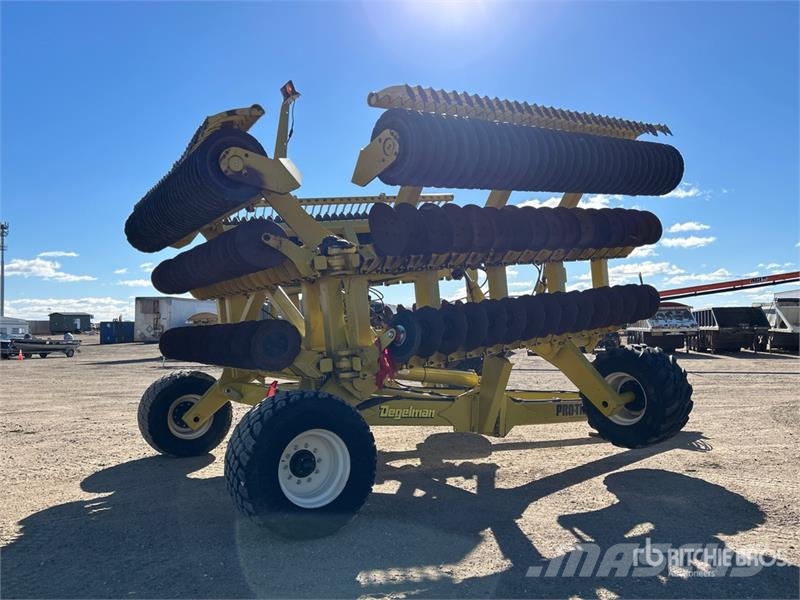 Degelman Pro-Till 40 40 ft Vertical Disc زحافات ساحقة