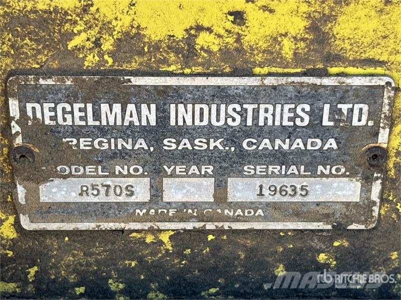 Degelman R570S Kivenkeräyskoneet