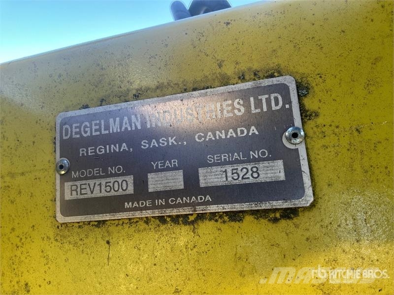 Degelman REV1500 15 ft Flex Wing Rotary Cutter Odstranjevalci krompirjevih stebel