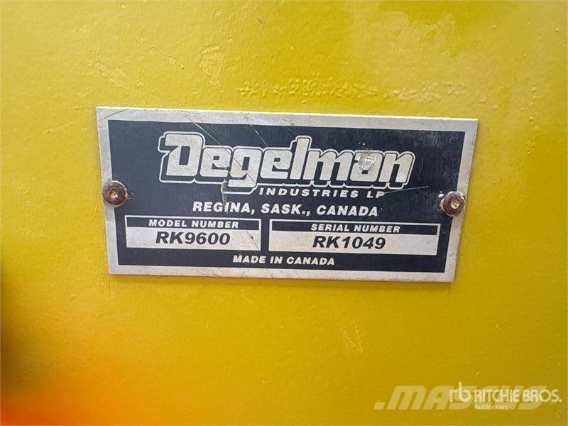 Degelman RK9600 91 in Paddle Rock Picker Skupljači kamenja