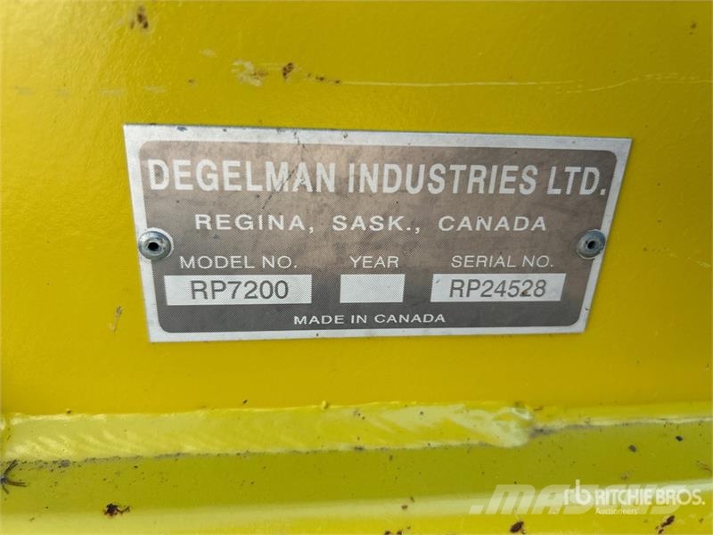 Degelman RP7200 Stone Pickers