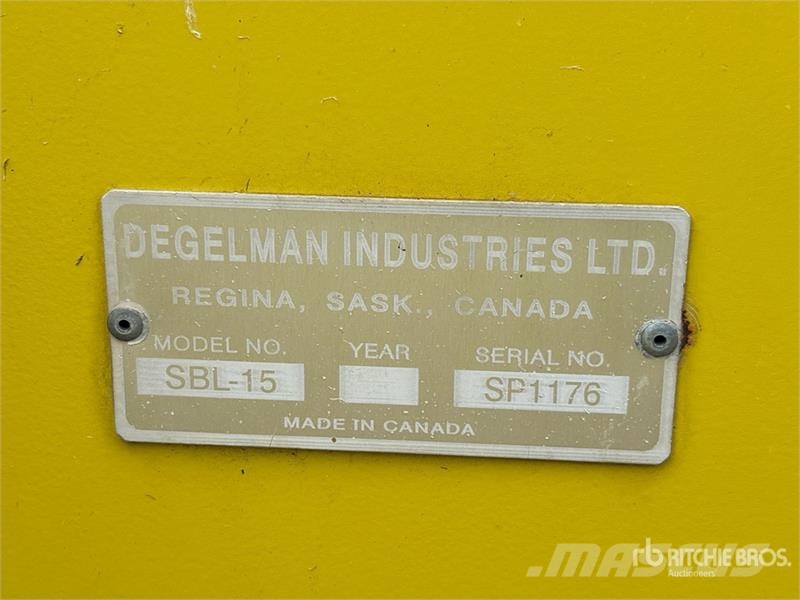 Degelman SBL-15 15 ft Dozer Blade Πτερύγια